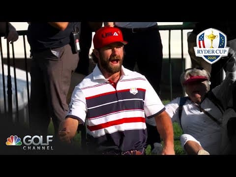 Cameron Young seals 'FULL CIRCLE' moment at Ryder Cup with singles win vs. Rose  | Golf Channel