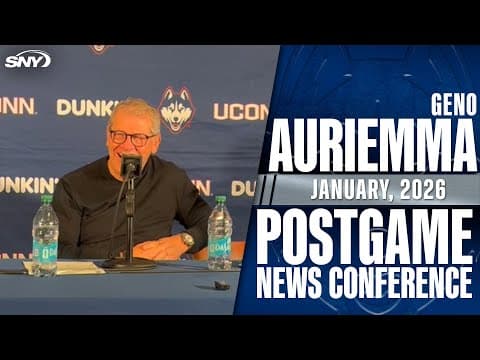 Geno Auriemma on Allie Ziebell's historic night, UConn's 97-39 rout over Xavier to remain undefeated