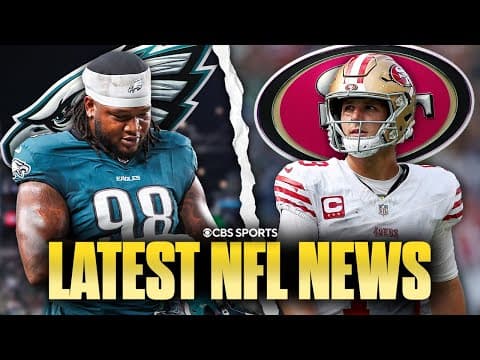 Can the 49ers survive Brock Purdy's injury? | Latest on Jalen Carter + Eagles-Chiefs Lookahead