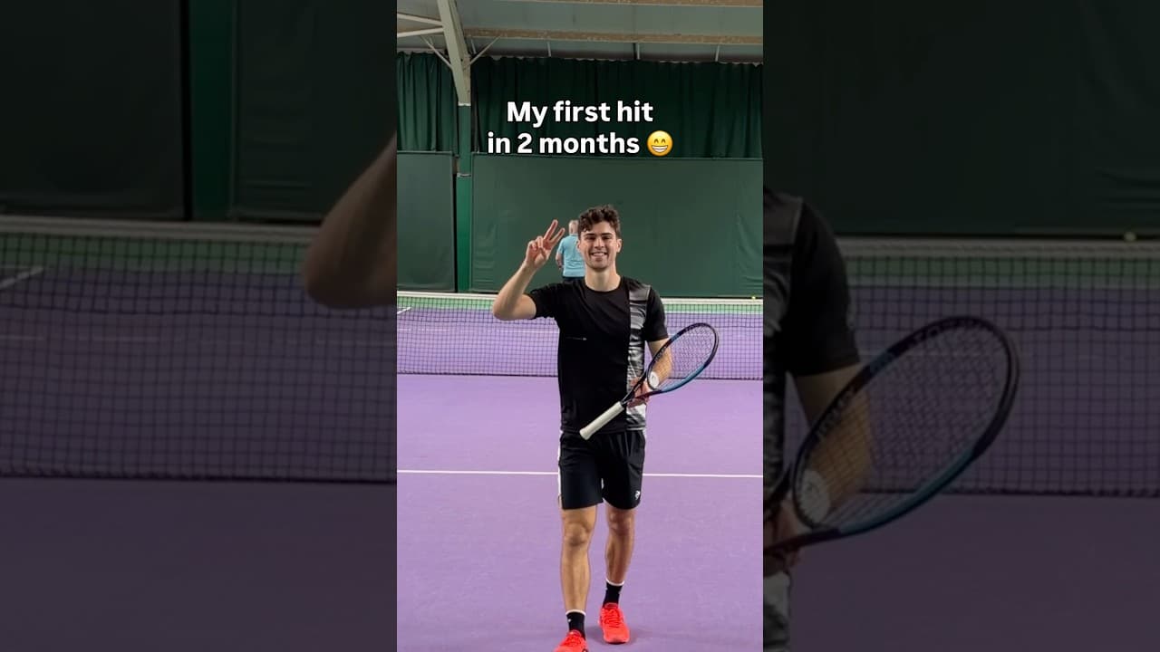I’m back to playing 🎾