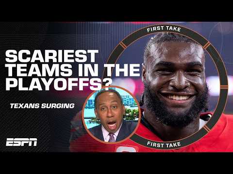 Stephen A. is SCARED of the Texans in the playoffs 🗣️ 'Will Anderson Jr. is SPECIAL' | First Take