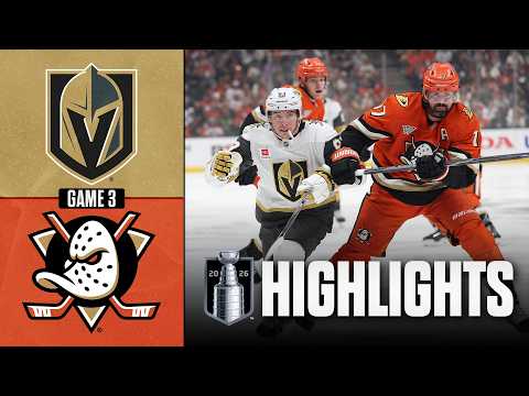 Golden Knights vs. Ducks | NHL Playoff Highlights | May 8, 2026