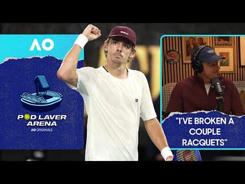 Alex De Minaur Joins the Studio and We Talk Alcaraz's Arms | Pod Laver Arena | Australian Open 2026