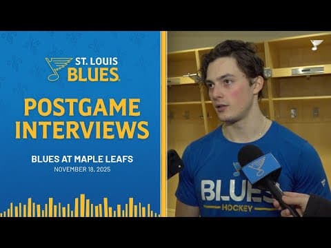 Nov. 18: Postgame Interviews
