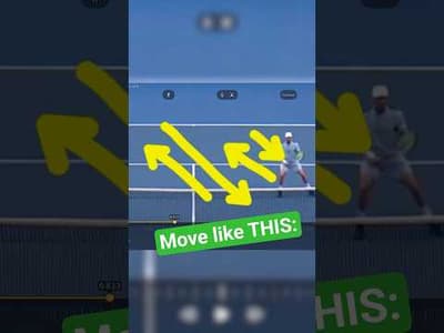 How the BEST doubles players cover the net: