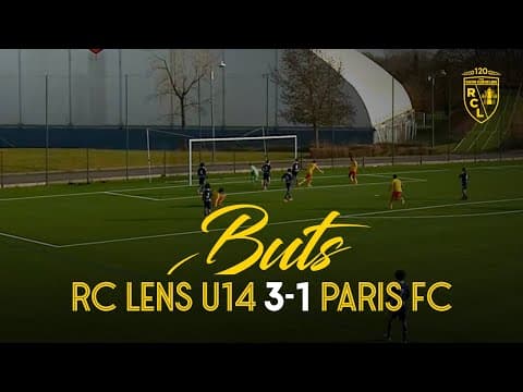 U14 I Les buts lensois de RC Lens-Paris FC (3-1)