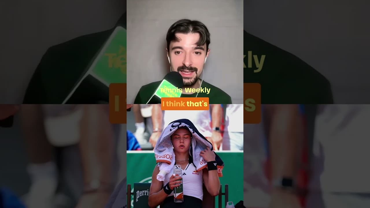 Iva Jovic was told she would be penalized if she changed her clothes #ivajovic #sinner #rolandgarros