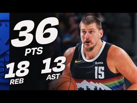 Nikola Jokic DID IT ALL With 36 PTS 18 REBS & 13 AST! | November 17, 2025