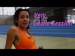Lactic Training Session as a Track & Field Athlete🍋