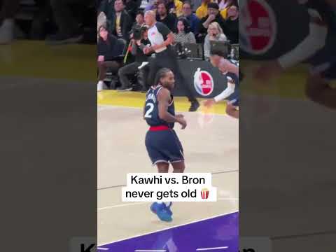 Kawhi vs. LeBron 🍿