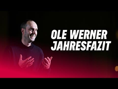 “We're heading in the right direction!” | Ole Werner reflects on 1st part of the season | Interview
