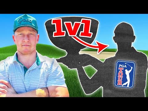 I Tested My Game Against a Pro Golfer