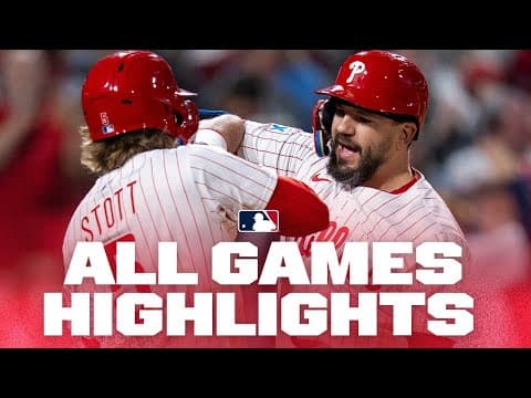Highlights from ALL GAMES on 9/9! (Schwarber's 50th homer, Judge passes Yogi, and MORE!)