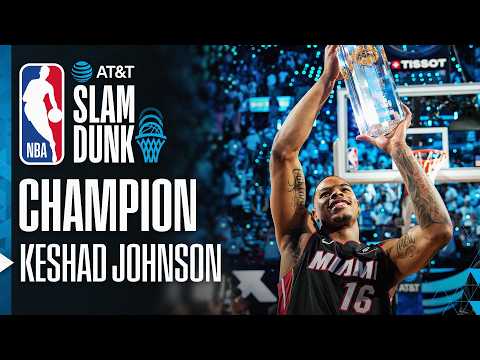 Keshad Johnson Wins The 2026 AT&T Slam Dunk! 🏆