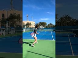 POV: You Play Tennis 🙌 CrossCourt Forehands For LIFE with @Jloeb308 #tennispro #tennislife