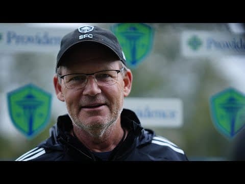 Interview: Brian Schmetzer speaks to media