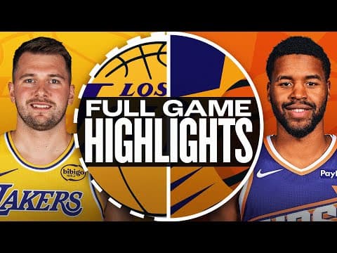 LAKERS at SUNS | FULL GAME HIGHLIGHTS | October 14, 2025
