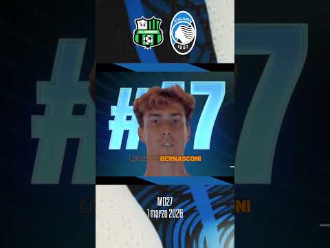 Sassuolo-Atalanta | Our Starting XI | 27ª Serie A Enilive 2025/26