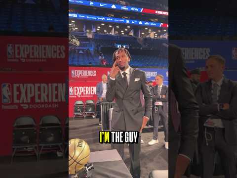 Darryn Peterson sees the Green Room & his table at the 2026 NBA Draft