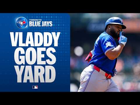 Vladimir Guerrero Jr. drills a solo homer in the 1st inning to open the scoring 💥 | MLB Highlights