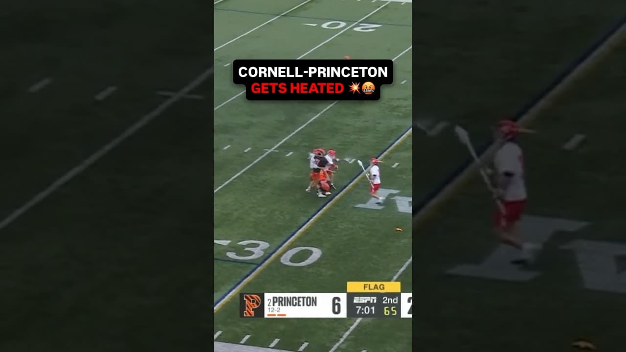 TENSIONS BOIL OVER IN THE IVY LEAGUE CHAMPIONSHIP 💥👀 (via ESPNU)