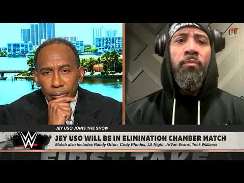 Jey Uso is ready for WWE Elimination Chamber in Chicago 🗣️ | First Take
