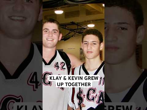 Kevin Love and Klay Thompson grew up together 🤝