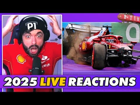 Our Best LIVE Reactions from the 2025 F1 Season