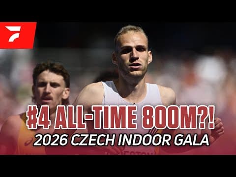 WHAT JUST HAPPENED?! #4 All-Time 800m At 2026 Czech Indoor Gala Race Replay