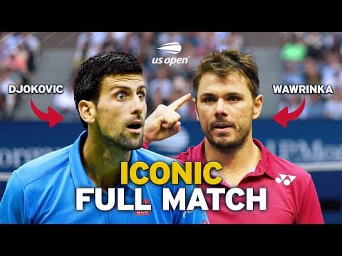 Wawrinka Outplays the World No.1 | Novak Djokovic vs. Stam Wawrinka | 2016 US Open Final