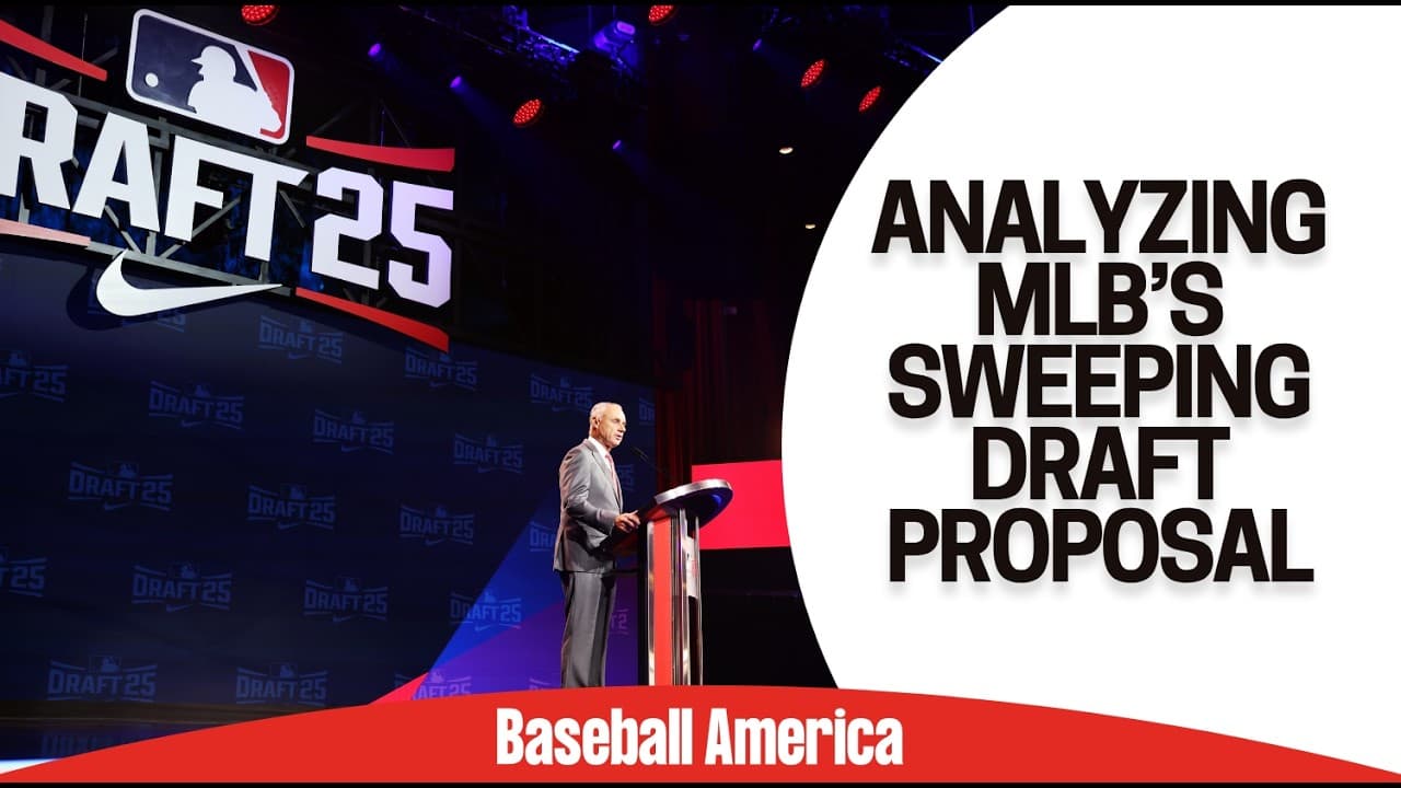 Analyzing MLB's Plan To Alter The MLB Draft