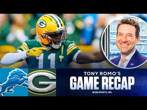 Tony Romo compares Packers to last season Lions in win over Detroit | Game Recap