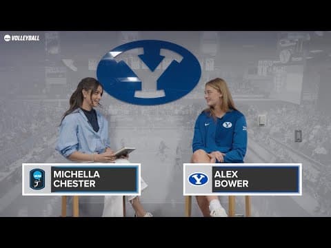 BYU volleyball's Alex Bower on family's athletic history, creating her own legacy