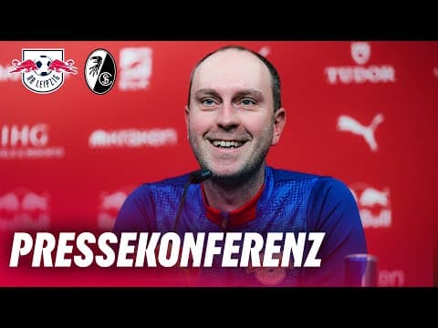 RE-LIVE | Pressekonferenz vor RB Leipzig - SC Freiburg | Bundesliga