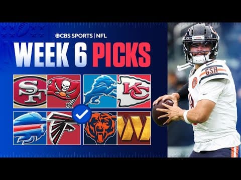 NFL Predictions and Picks For EVERY Week 6 Game [Eagles at Giants] | Best Bets ✅