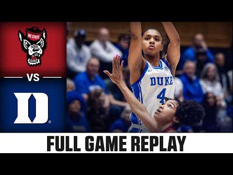 NC State vs. Duke Full Game Replay | 2025-26 ACC Women's Basketball