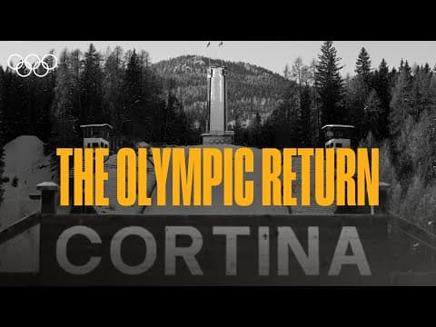 The Olympic Winter Games Return to Cortina 🇮🇹 | 1956 Cortina Historical Feature