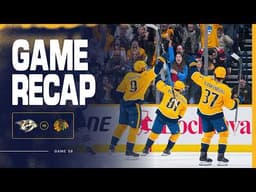 PREDS WIN: Game Highlights vs Chicago Blackhawks: Feb. 26