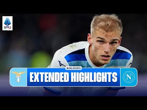 Lazio vs. Napoli: Extended Highlights | Serie A | CBS Sports Golazo