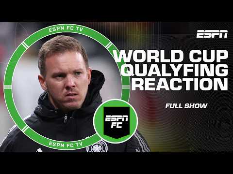 FULL SHOW 🍿 World Cup Qualifying Reaction + Haaland speaks out after Italy match | ESPN FC