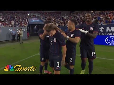Sebastian Berhalter's strike puts USMNT up 1-0 over Uruguay | NBC Sports