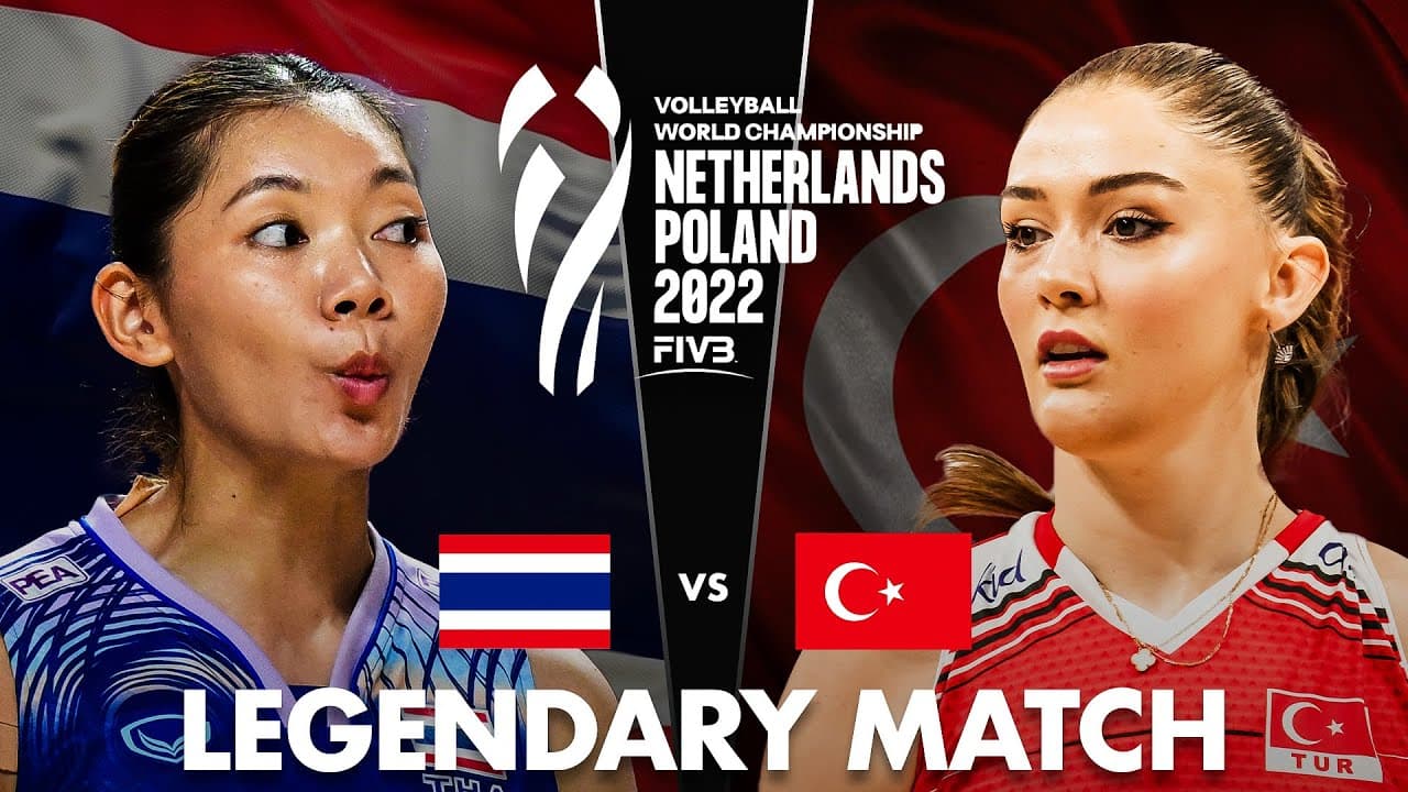 Thailand vs Turkiye | One of the Most Dramatic Matches in Women's Volleyball History !!!