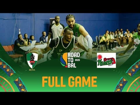 LIVE - Ferroviario da Beira v Bravehearts Basketball Club | Africa Champ. Clubs ROAD TO B.A.L. 2026