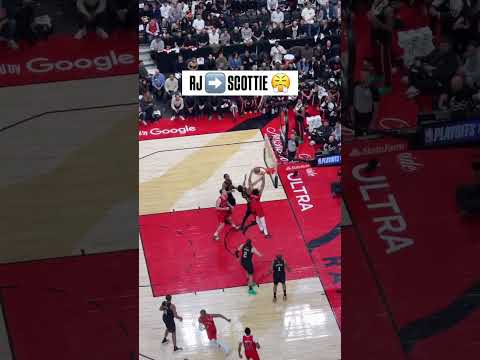 THAT RJ TO SCOTTIE LINKUP NEVER MISS 🔥