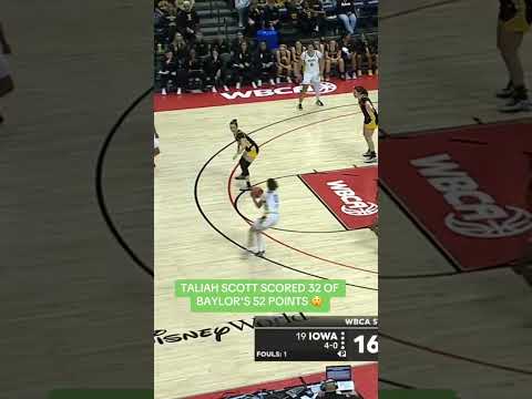 Scott had the hot hand in the loss to No. 19 Iowa 🏀