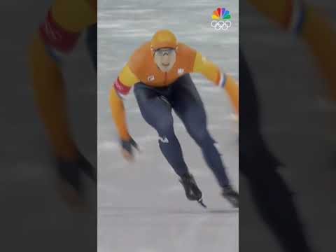 What a finish! ⚡️American Jordan Stolz wins the 500m gold at Milano Cortina 2026! 🇺🇸🥇