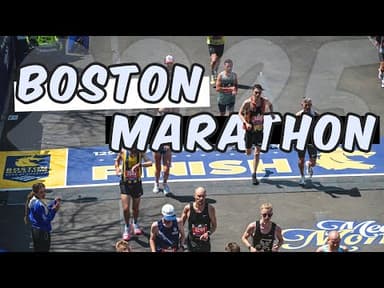 RACE DAY- Boston Marathon 2025