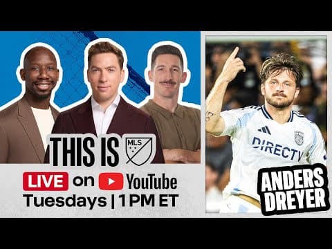 The Audi 2025 MLS Cup Playoffs Have Arrived! Anders Dreyer Joins The Show! | This is MLS
