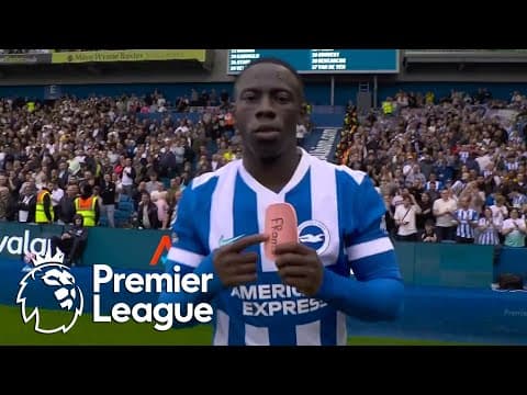 Yankuba Minteh stuns Spurs early to give Brighton 1-0 lead | Premier League | NBC Sports