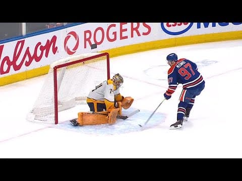 PENALTY SHOT GOAL for MCDAVID